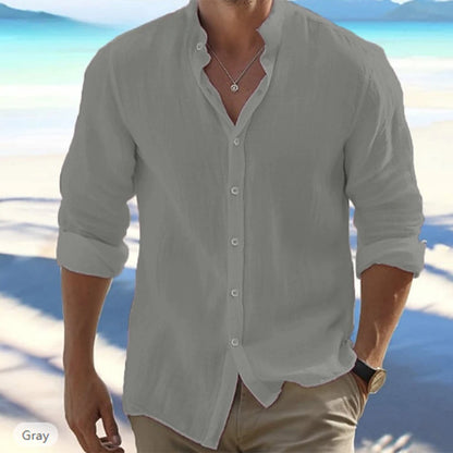 Men's Long-Sleeved Summer Shirts