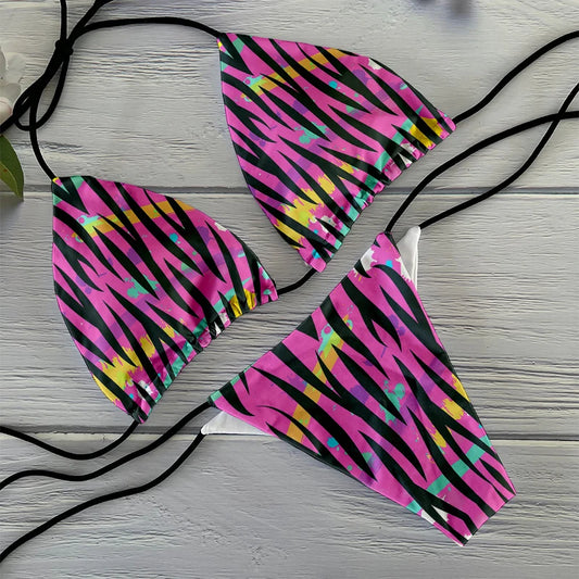 Split Bikini Two-Piece Swimsuit