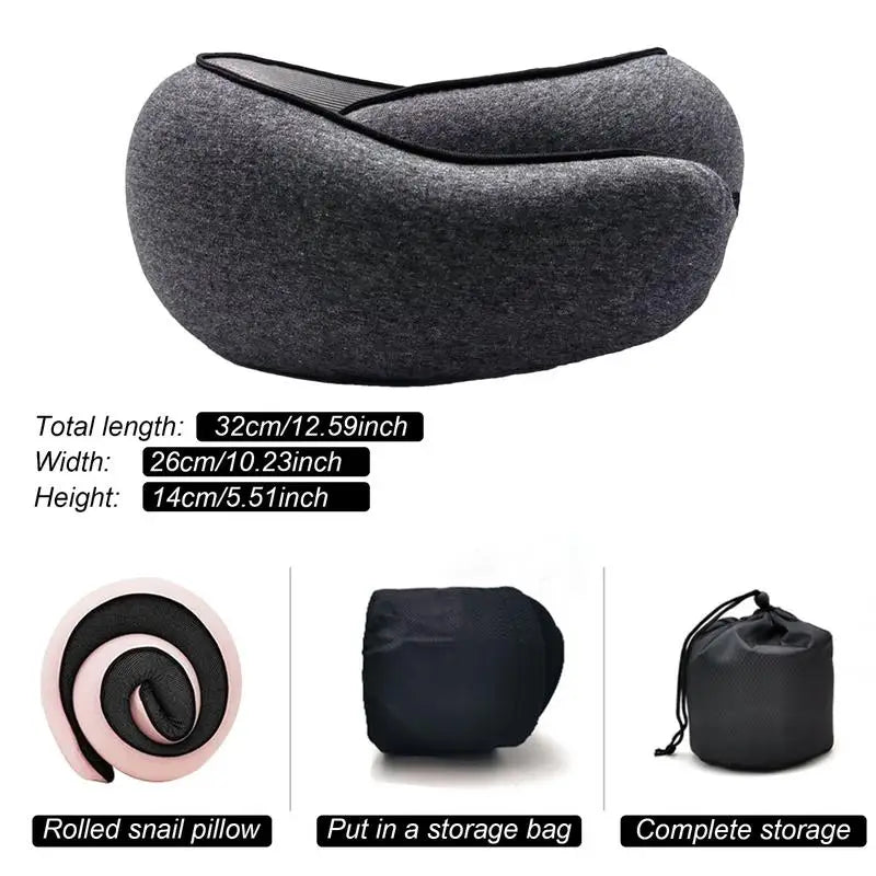 Travel Neck Memory Foam Pillow