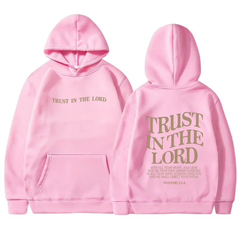 Love Like Jesus Letter Print Hoodie