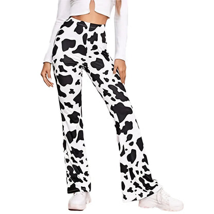 Women's Cow Printed Pants