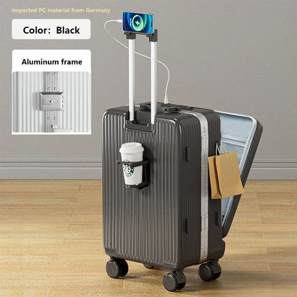 Aluminum Frame Travel Suitcase