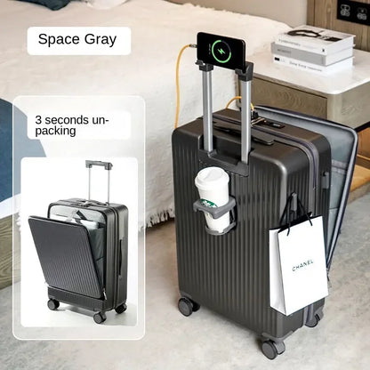 Front Opening Suitcase