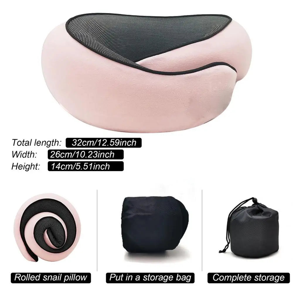 Travel Neck Memory Foam Pillow