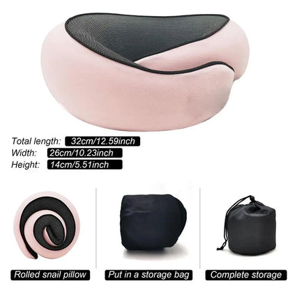 Travel Neck Memory Foam Pillow