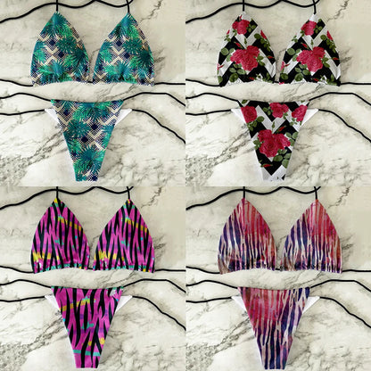 Split Bikini Two-Piece Swimsuit