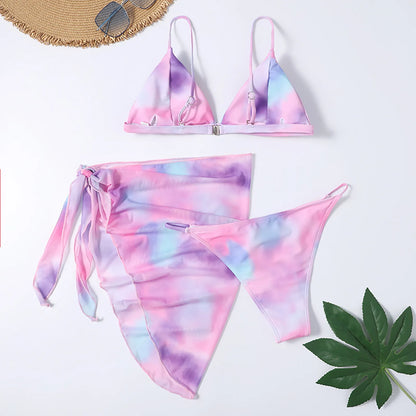 Woman's Three-Piece Bikini