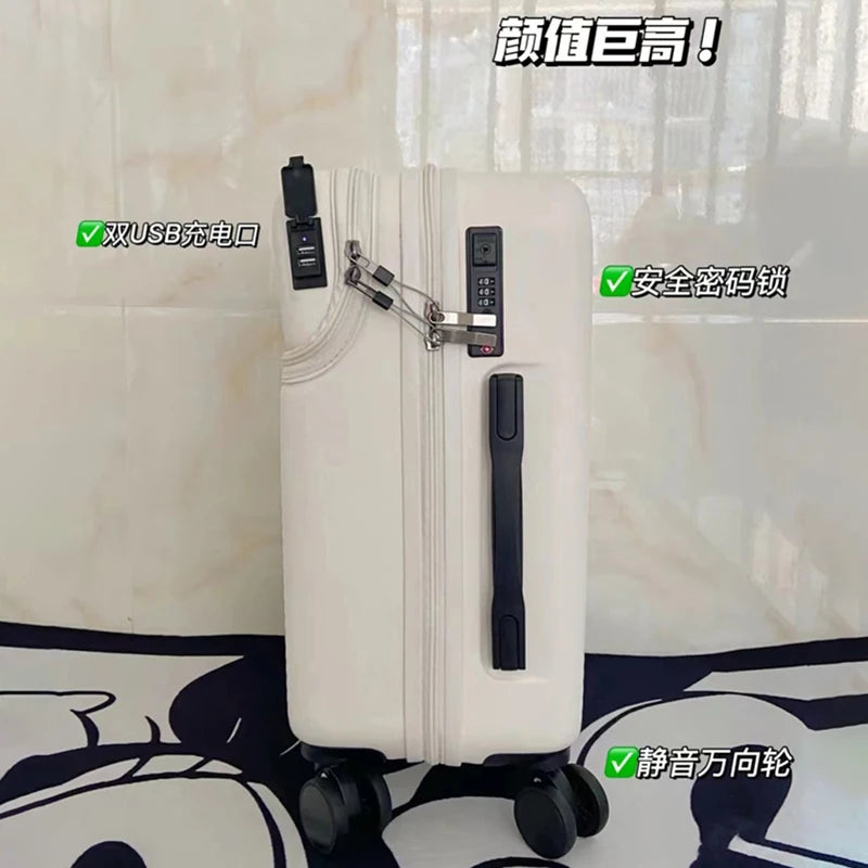 Front Opening Boarding Suitcase