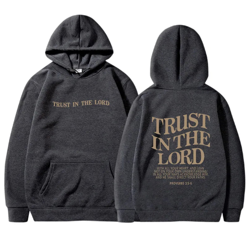 Love Like Jesus Letter Print Hoodie