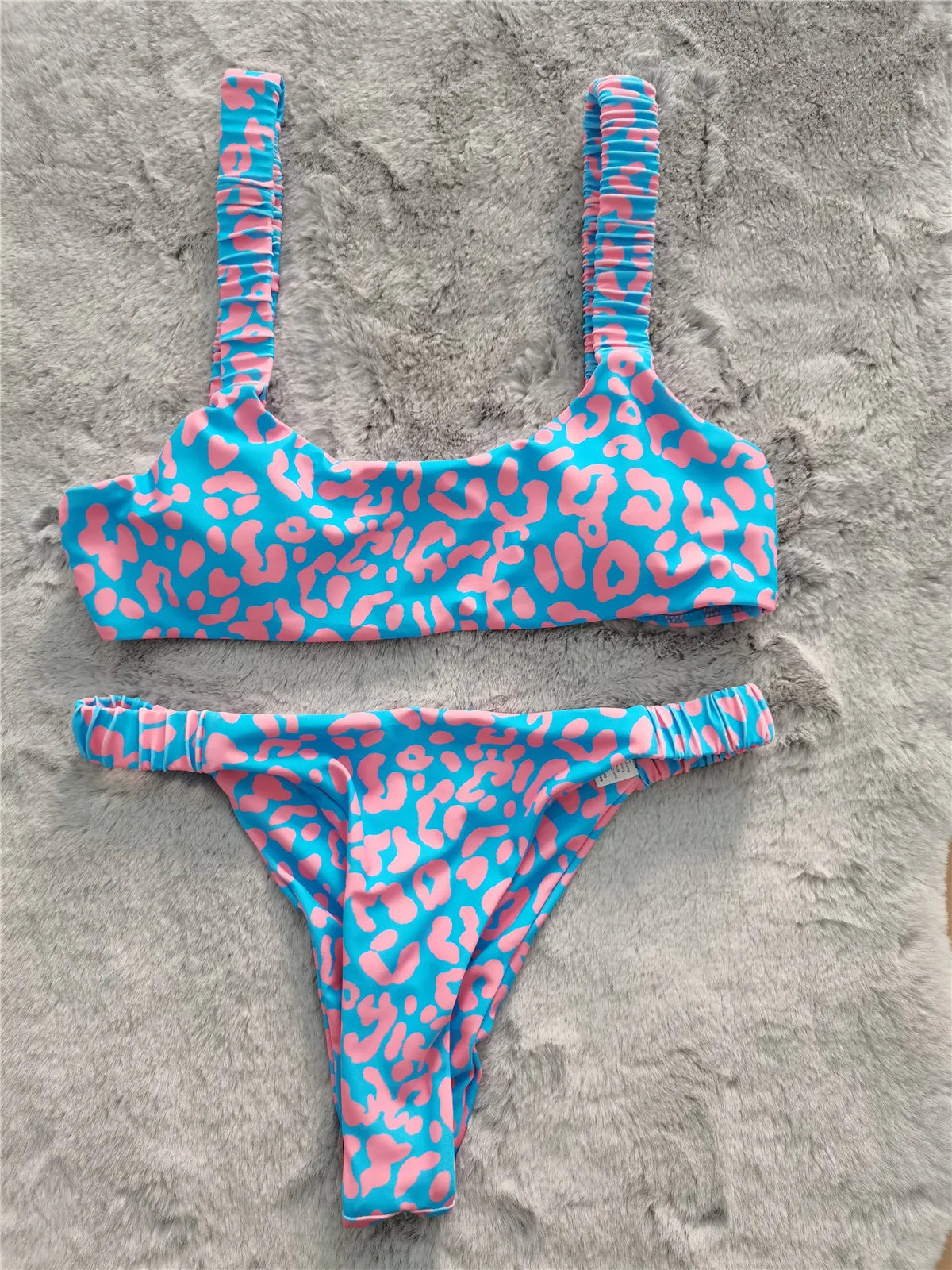 Women's Leopard Push Up Swimsuit