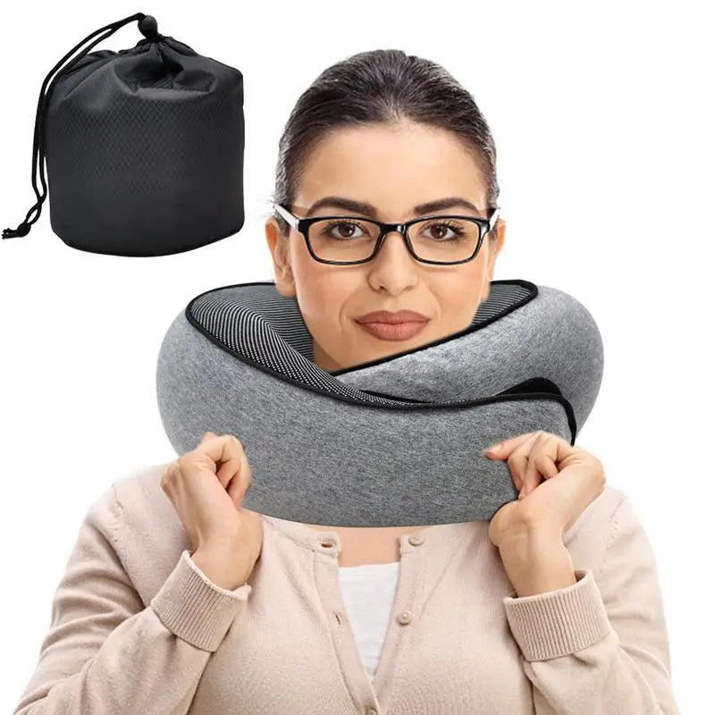 Travel Neck Memory Foam Pillow