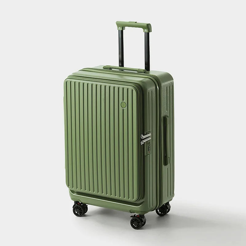 Side Opening Luggage Suitcase