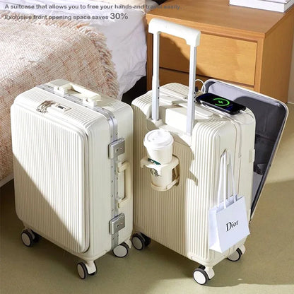 Aluminum Frame Travel Suitcase
