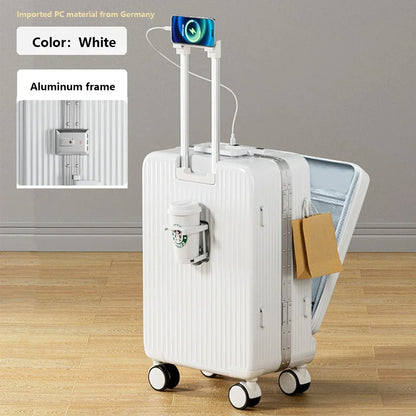 Aluminum Frame Travel Suitcase
