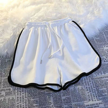 Striped Women's Sports Shorts