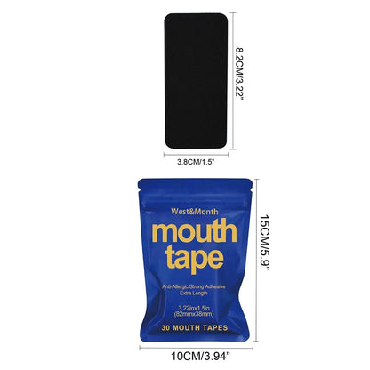 30Pcs Anti Snoring Mouth Tape