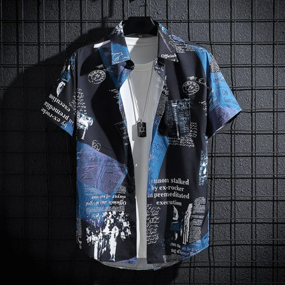 Men's Short Sleeve Print Shirts