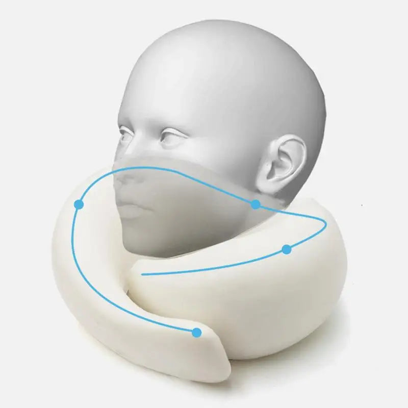 Travel Neck Memory Foam Pillow