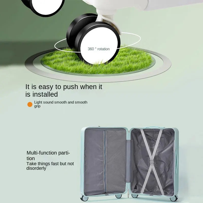Front Opening Suitcase