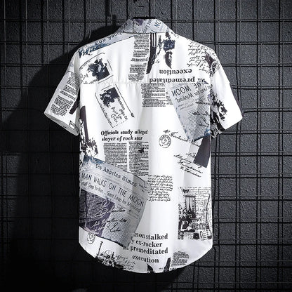 Men's Short Sleeve Print Shirts