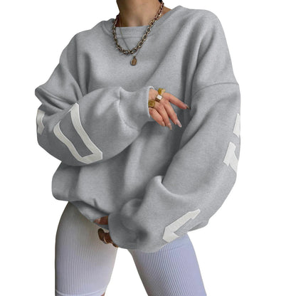 Women's Grunge Pullover Sweatshirt