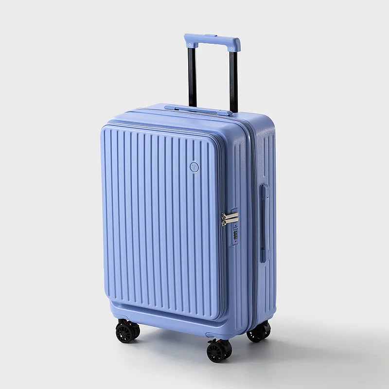 Side Opening Luggage Suitcase