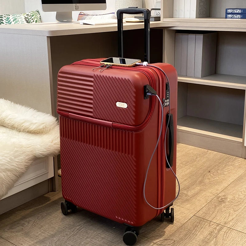 Front Opening Boarding Suitcase