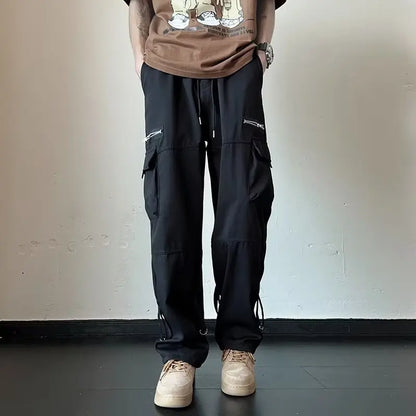 Mens Retro Cargo Trousers