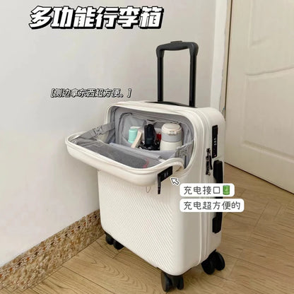 Front Opening Boarding Suitcase