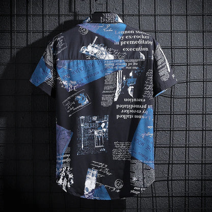 Men's Short Sleeve Print Shirts