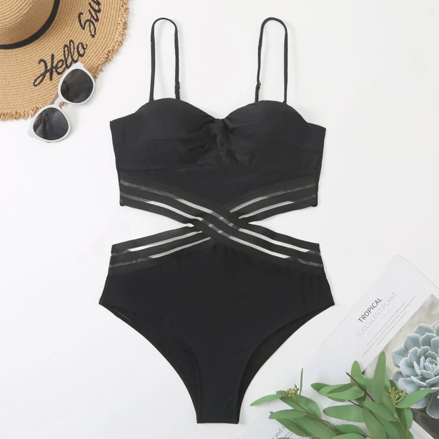 Women's High Waist Bikini Swimsuit