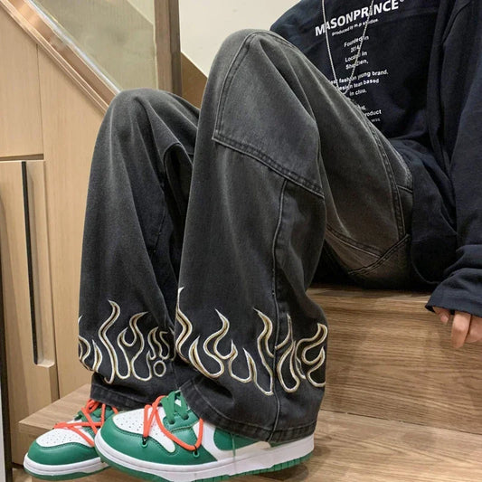 Embroidery Men's Jeans
