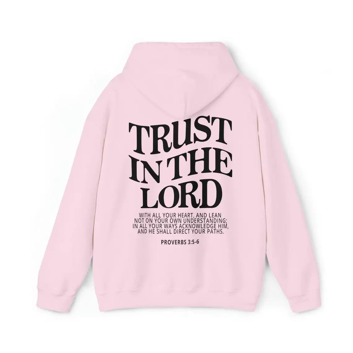 Love Like Jesus Letter Print Hoodie