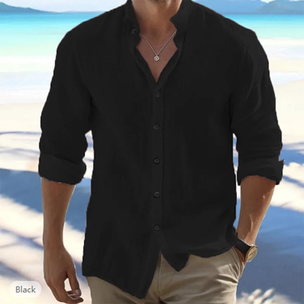 Men's Long-Sleeved Summer Shirts
