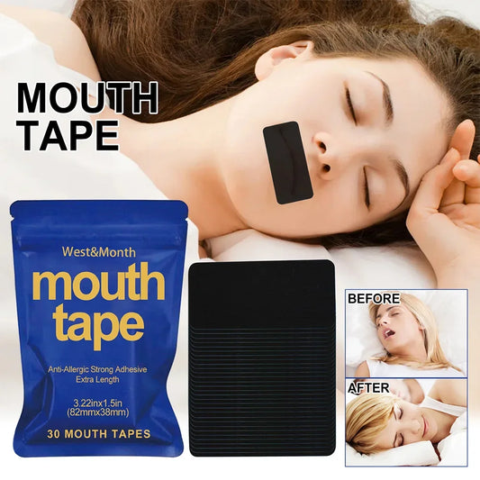 30Pcs Anti Snoring Mouth Tape